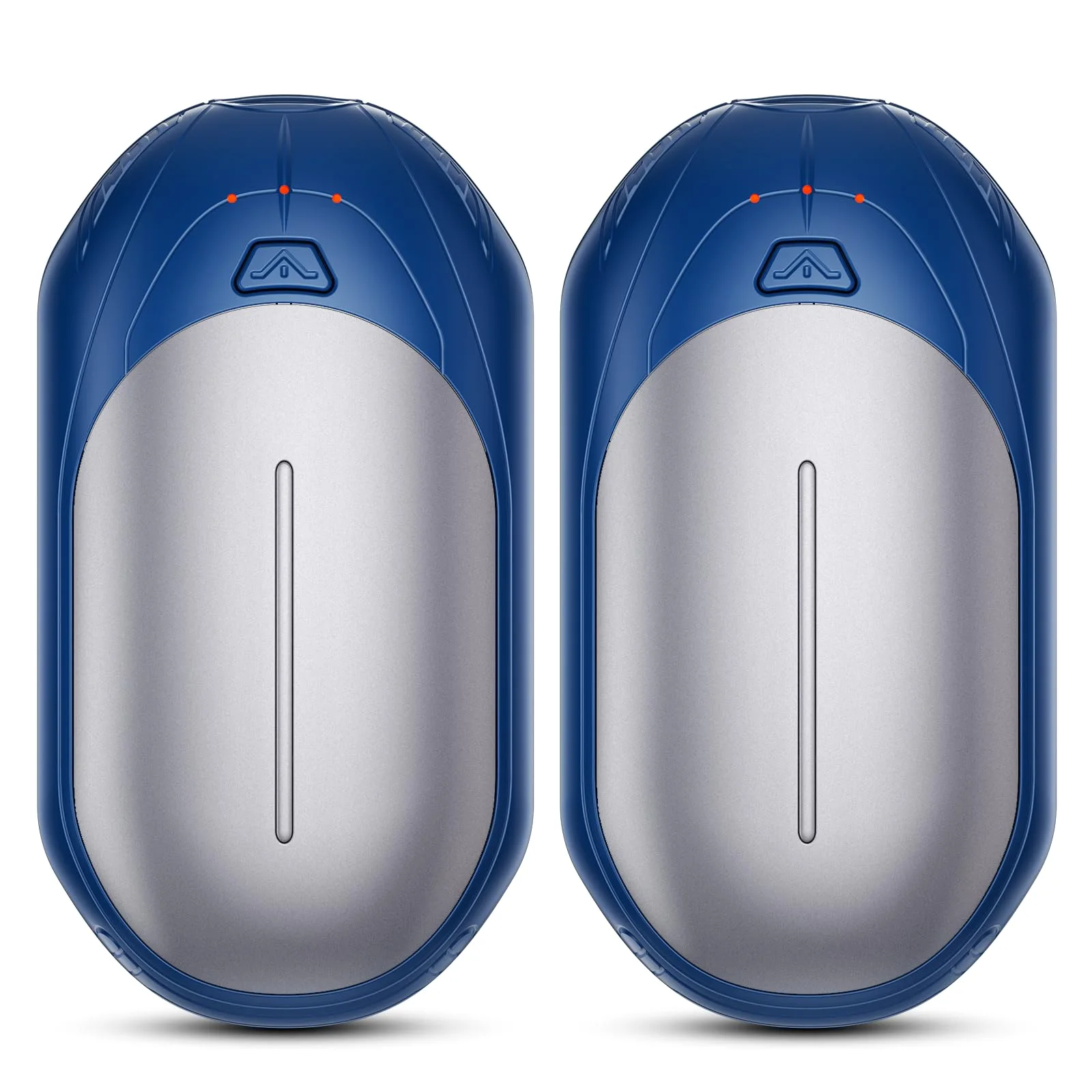UNIHAND AI Hand Warmers Rechargeable 2-Pack in Blue Grey