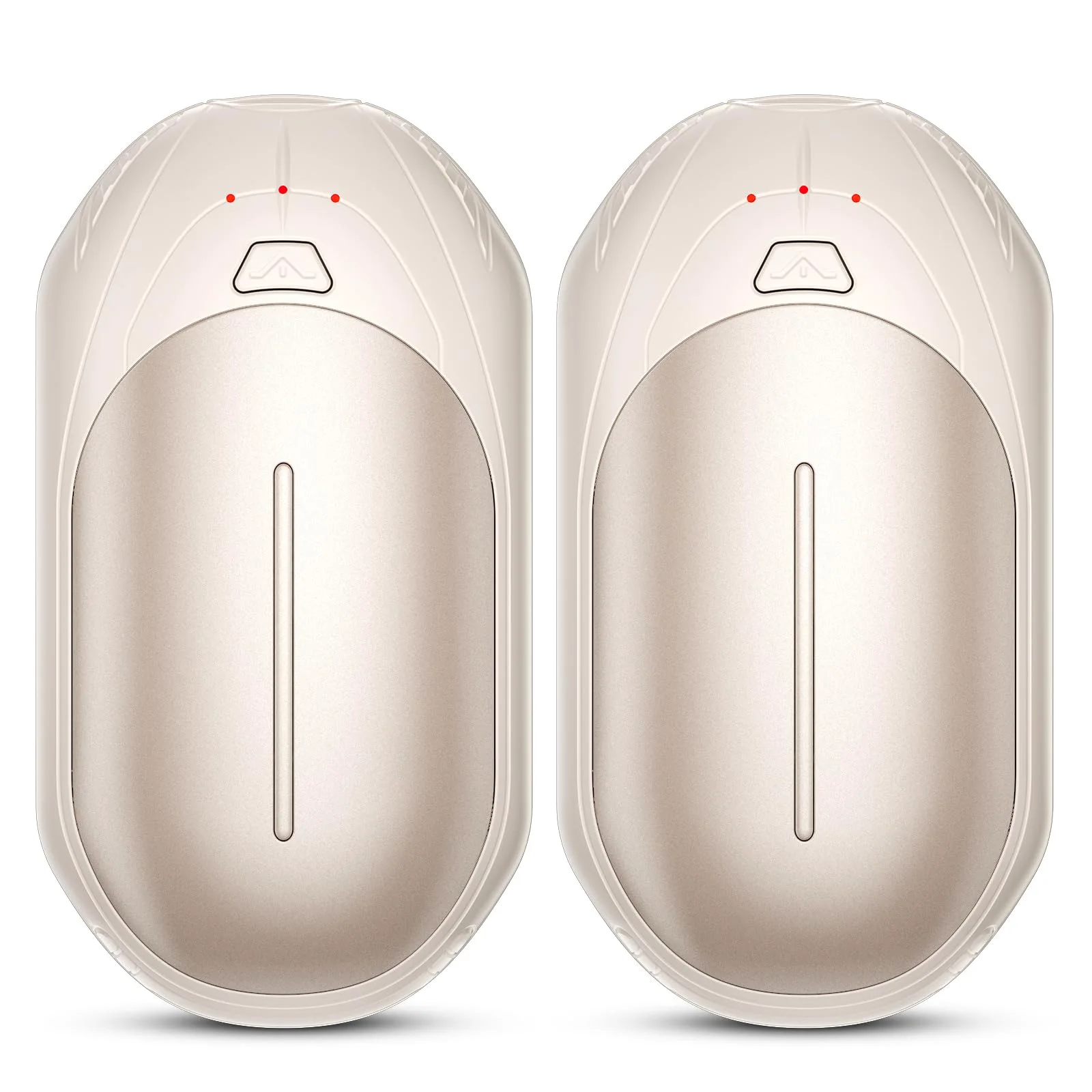 UNIHAND AI Hand Warmers Rechargeable 2-Pack in Champagne