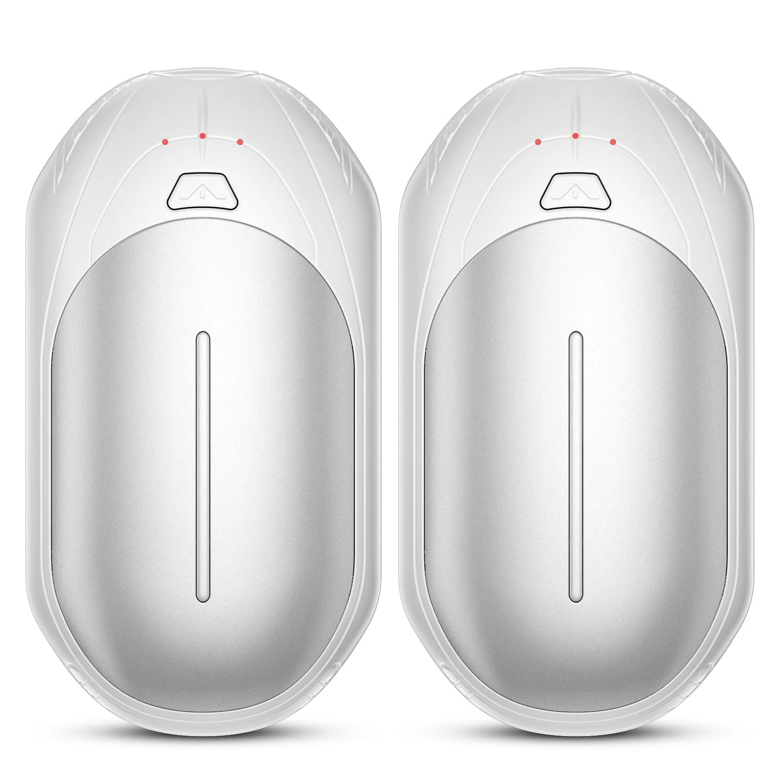 UNIHAND AI Hand Warmers Rechargeable 2-Pack in White
